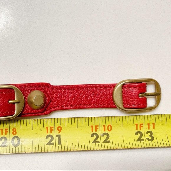 Balenciaga Arena Giant Triple Tour Bracelet in Red - Picture 4 of 4